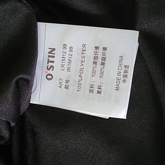 Ostin Black Midi Dress ❤️ - Picture 8 of 8